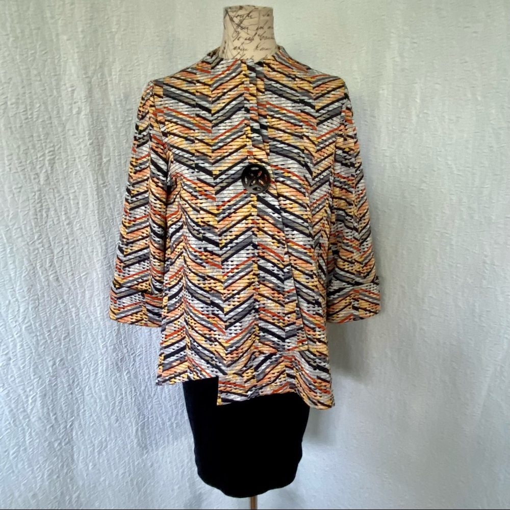 IC Collection By Connie K Asymmetrical Jacket